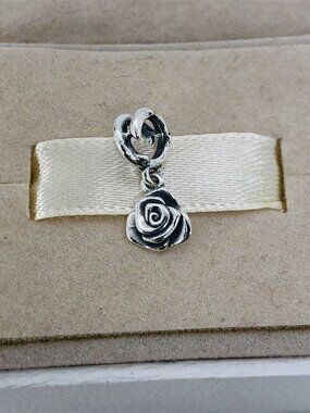 ✨🔥Pandora Rose in Bloom Dangle Charm
